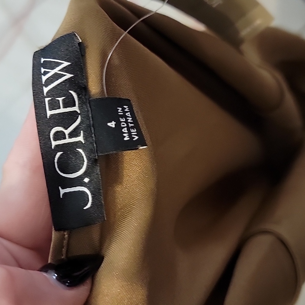 J. Crew Brown Slip Dress - Picture 3 of 5